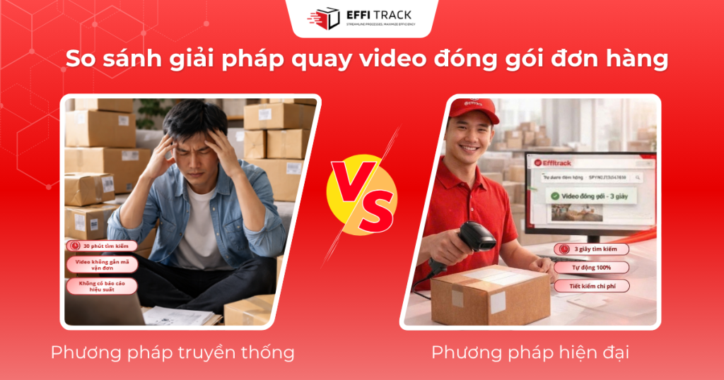 So sánh giải pháp quay video đóng hàng