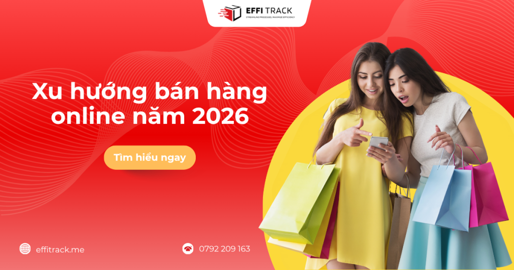 Xu hướng bán hàng online năm 2026